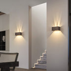 Nordic Minimalist Aluminum Square Flat Adjustable Beam LED Reading Wall Sconce Lamp