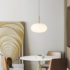Modern Cream Style Apple All-copper LED Pendant Light BulbSquare