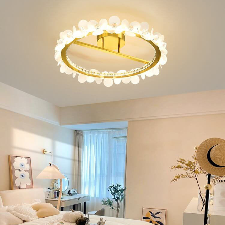 Lumendat Modern Light Luxury Crown Children LED Flush Mount Ceiling Light Lumendat