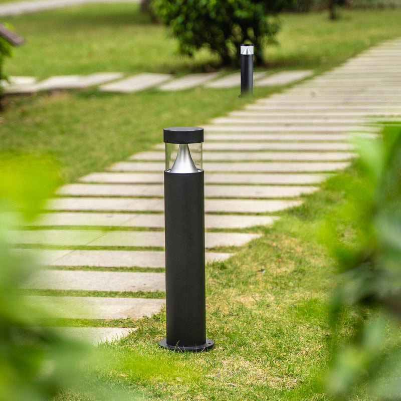 Contemporary Industrial Aluminum Column LED Waterproof Lawn Landscape Light For Garden Lumendat