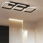 Nordic Simple Creative Square Combination Design LED Semi-flush Mount Light BulbSquare