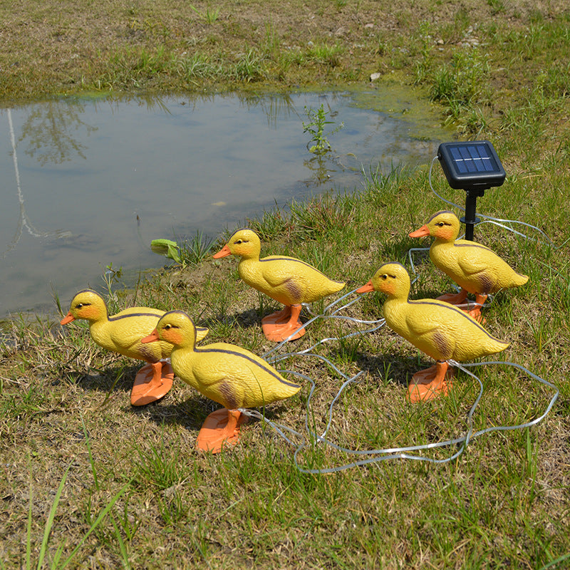 Solar Creative Duck LED Lawn Animal Decorative Landscape Light Lumendat