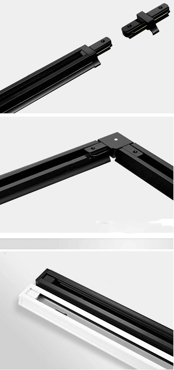 Multi-Adaptation Track Lighting Rail LED Track Light Accessories Lumendat