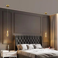Contemporary Scandinavian Water Drops Metal Glass LED Pendant Light for Bedroom BulbSquare