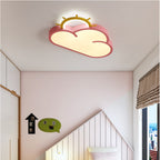 Lumendat Contemporary Creative Cartoon Cloud Sun Acrylic Shade LED Kids Flush Mount Ceiling Light For Bedroom Lumendat