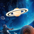 Lumendat Modern Creative Space Planet Circle Kids LED Chandelier Lumendat