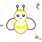 Lumendat Nordic Childlike Cartoon Bee Design LED Flush Mount Light Lumendat