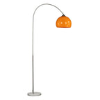 Modern Globe Acrylic Shade Fishing Rod 1-Light Standing Floor Lamp Lumendat