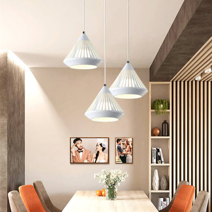 Modern Minimalist Iron Hollow Diamond Shape 1/3-light Island Light Chandelier