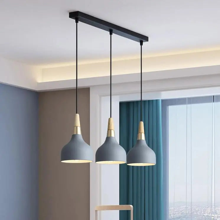 Creative Modern Macaron Disc Art 1-light Pendant Light Lumendat