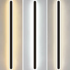 Modern Minimalist Long Bar Iron Acrylic LED Wall Sconce Lamp
