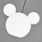 Lumendat Modern Minimalist Milk White PE Mouse 3-Light Kids Chandelier Lumendat