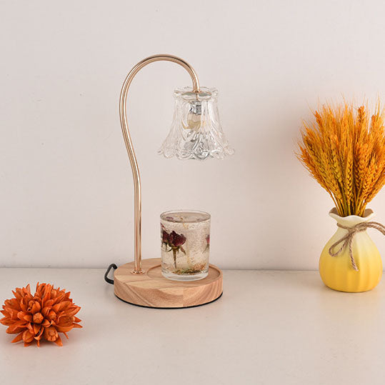 Nordic Classical Bellflower 1-Light Melting Wax Table Lamp Lumendat