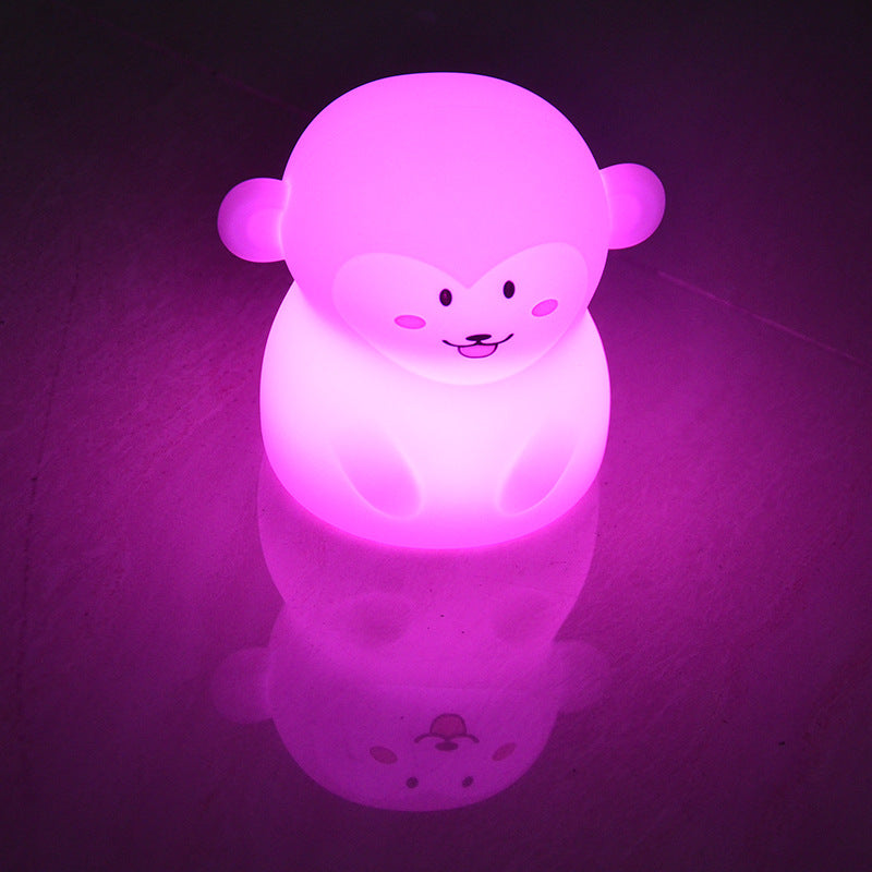 Lumendat Creative Monkey Silicone Charging Pat LED Night Light Table Lamp Lumendat
