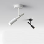 Minimalist Spotlight Rotatable LED Semi-Flush Mount Ceiling Light Lumendat