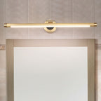 Modern Luxury Long Strip Full Copper Arcylic LED Vanity Light Wall Sconce Lamp Lumendat