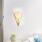 Nordic Creative Iron Triangles Geometry 1-Light Wall Sconce Lamp Lumendat