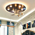 Lumendat Cartoon Creative Astronaut LED Kids Flush Mount Ceiling Light Lumendat