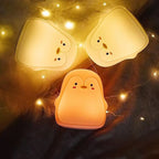 Lumendat Cartoon Penguin Silicone USB LED Kids Night Light Table Lamp Lumendat