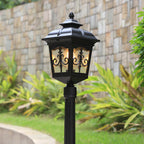Industrial Waterproof Square Arrow Flower 1-Light Outdoor Lawn Landscape Light Lumendat