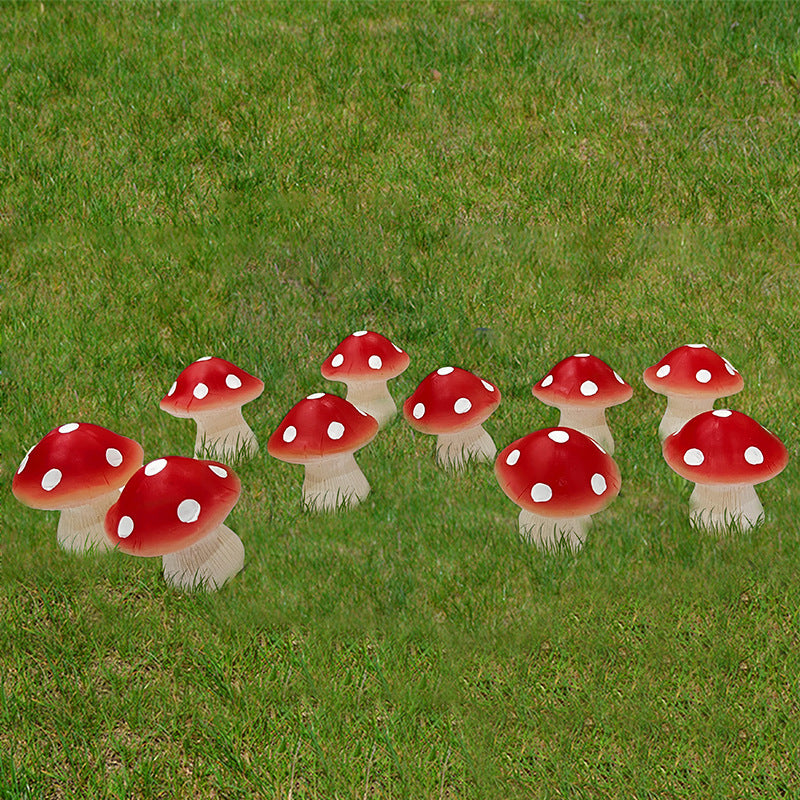 Modern Creative Mushroom Solar LED Outdoor Waterproof Garden Light String Lumendat