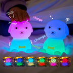 Lumendat Creative Silicone Puppy LED Night Light Table Lamp Lumendat