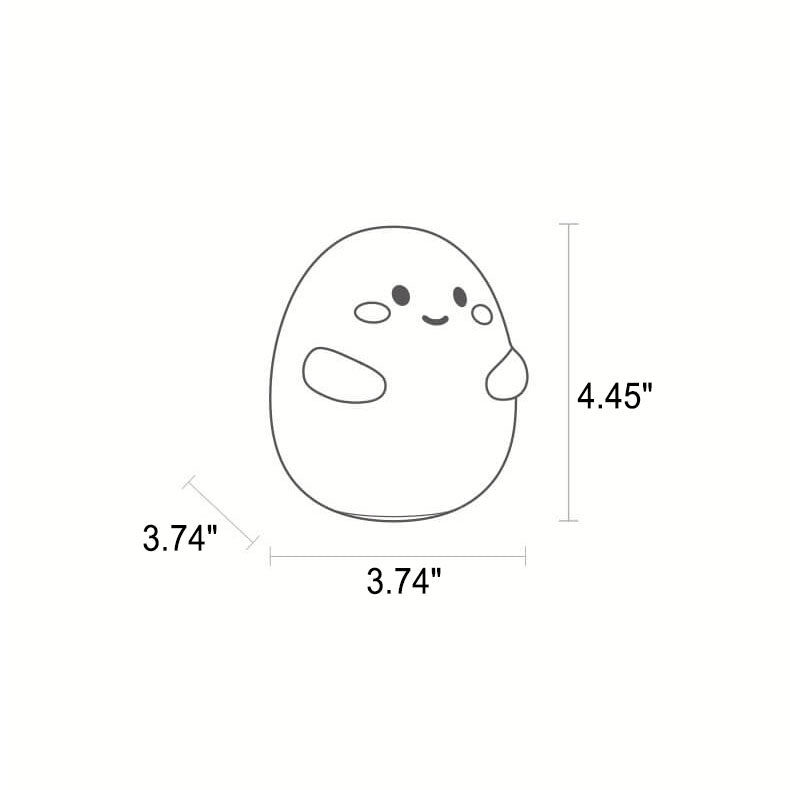 Lumendat Creative Cartoon Egg Silicone USB LED Kids Night Light Table Lamp Lumendat
