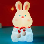 Lumendat Creative Cartoon Rabbit Silicone Pat USB LED Night Light Table Lamp Lumendat