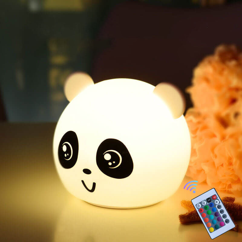 Lumendat Cartoon Animal Colorful Silicone LED Night Light Table Lamp Lumendat
