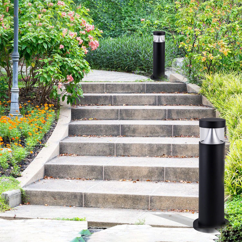 Contemporary Industrial Aluminum Column LED Waterproof Lawn Landscape Light For Garden Lumendat