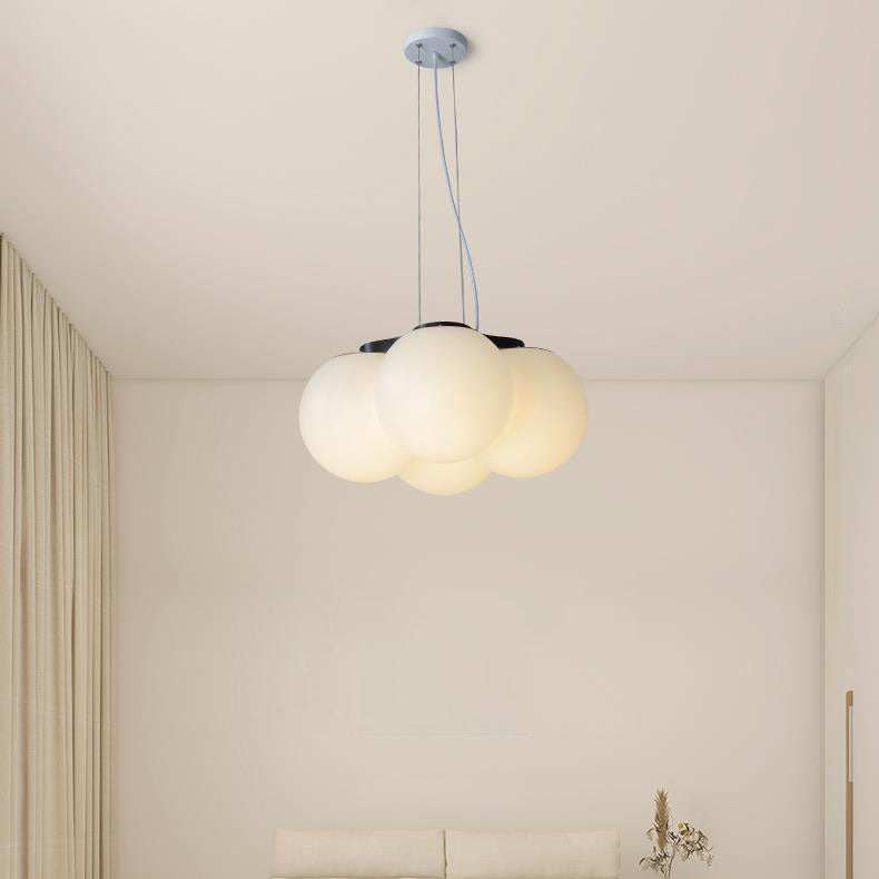 Lumendat Modern Minimalist Flower Bubble LED Kids Flush Mount Ceiling Light Lumendat