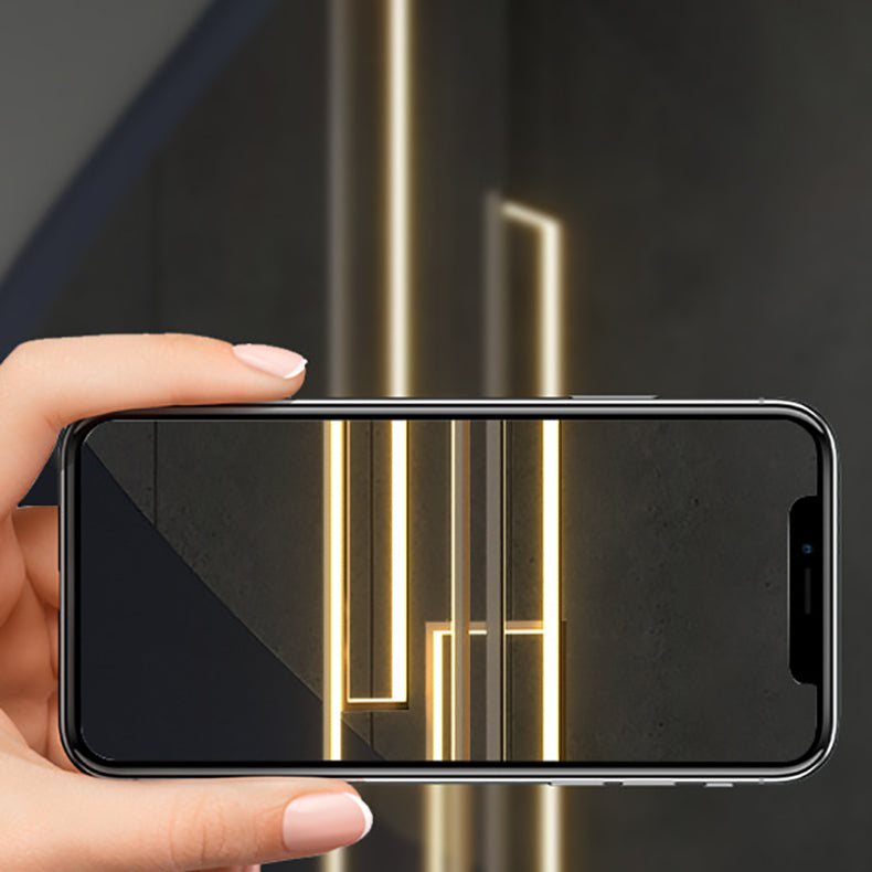 Modern Minimalist Iron Aluminum Silica Rectangular Square Ceiling Plate LED Chandelier for Stairway BulbSquare