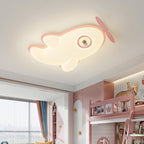 Lumendat Contemporary Nordic Kids Iron PE Plane LED Flush Mount Ceiling Light For Bedroom Lumendat