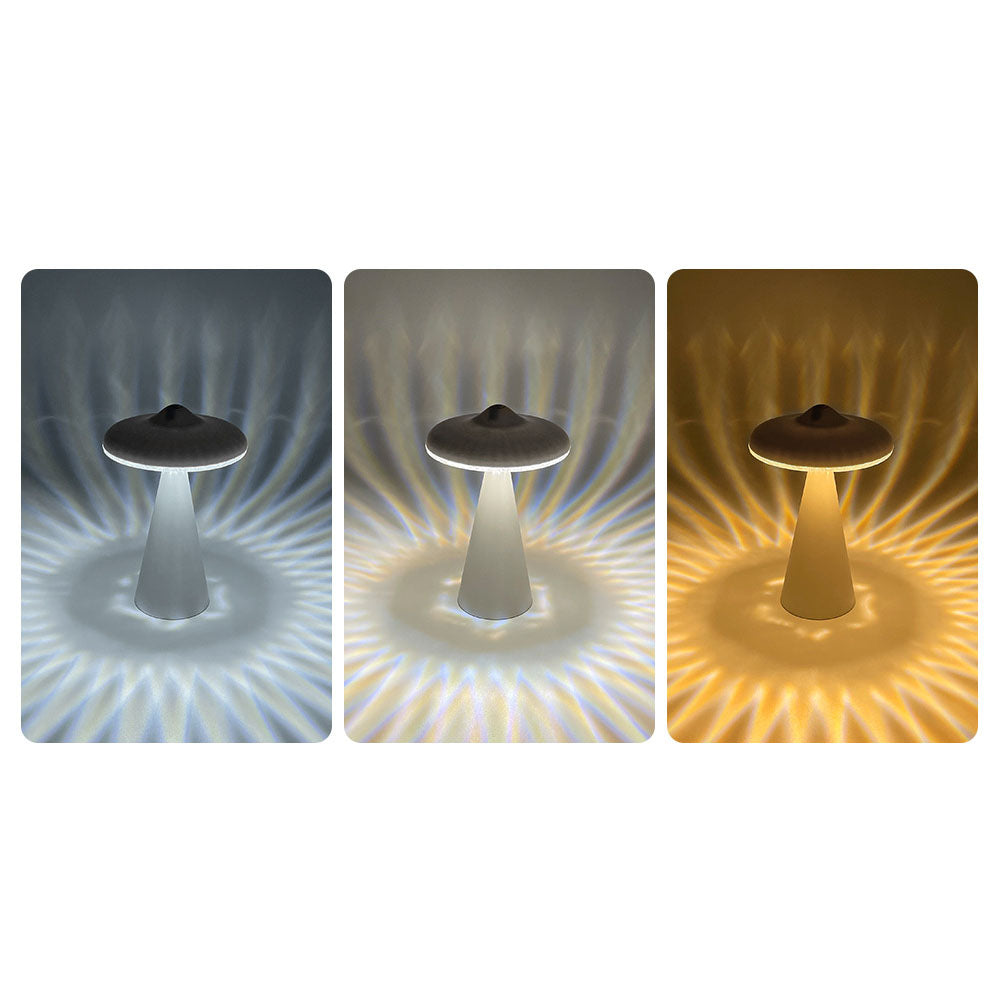 Modern Creative UFO USB Rechargeable LED Night Light Table Lamp Lumendat