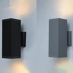 Modern Minimalist Square Column LED Luminous Outdoor Waterproof Wall Sconce Lamp Lumendat