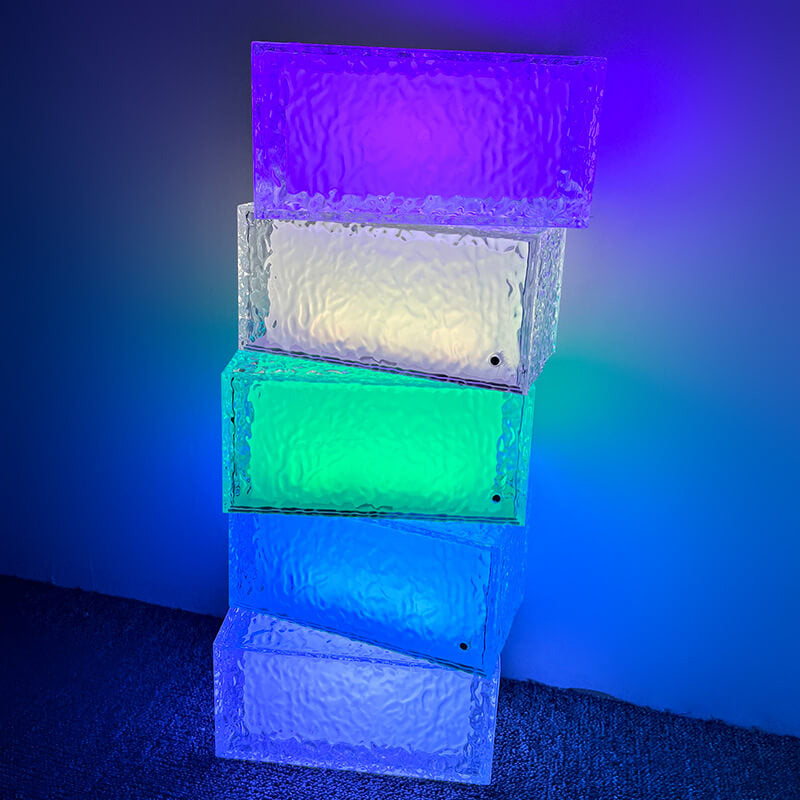 Creative Ice Cube Acrylic RGB LED Decorative Table Lamp Lumendat