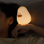 Cartoon LED Silicone Chick Night Light USB Table Lamp Lumendat