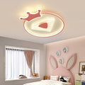 Lumendat Childlike Cartoon Crown Diamond Design LED Flush Mount Light Lumendat