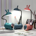 Cartoon Creative Rabbit LED Touch USB Pen Holder Desk Lamp Lumendat