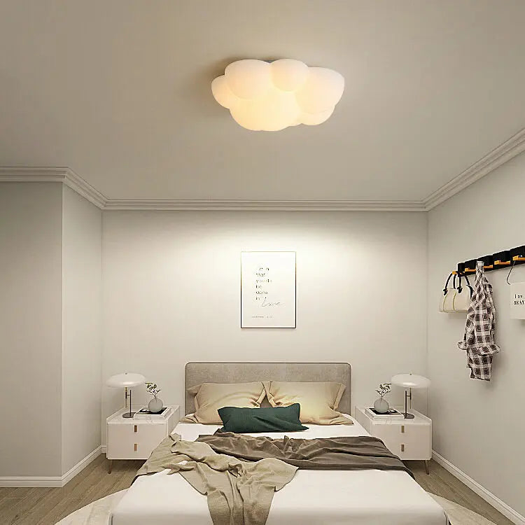 Modern Minimalist Cat Claw Cloud Kids LED Flush Mount Ceiling Light Lumendat