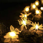 Modern Creative Butterfly Outdoor Patio Garden LED String Lights Lumendat