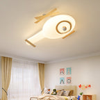 Lumendat Modern Minimalist Kids Airplane Iron PE LED Flush Mount Ceiling Light For Bedroom Lumendat