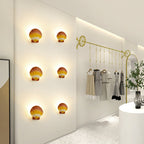 Outdoor Creative Shell Design Aluminum LED Waterproof Wall Sconce Lamp Lumendat