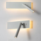 Minimalist Creative Rectangular Rotating Spotlight LED Wall Sconce Lamp