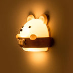 Lumendat Cartoon ABS Creative Bear LED Night Light Wall Sconce Lamp Lumendat