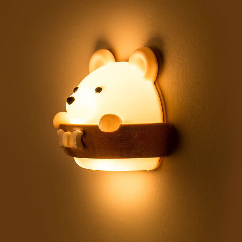 Lumendat Cartoon ABS Creative Bear LED Night Light Wall Sconce Lamp Lumendat