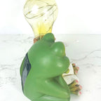Lumendat Solar Creative Cartoon Frog Design LED Outdoor Decorative Light Lumendat