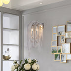 Lumendat Postmodern Luxury Aluminum Chain Tassel 2-Light Wall Sconce Lumendat