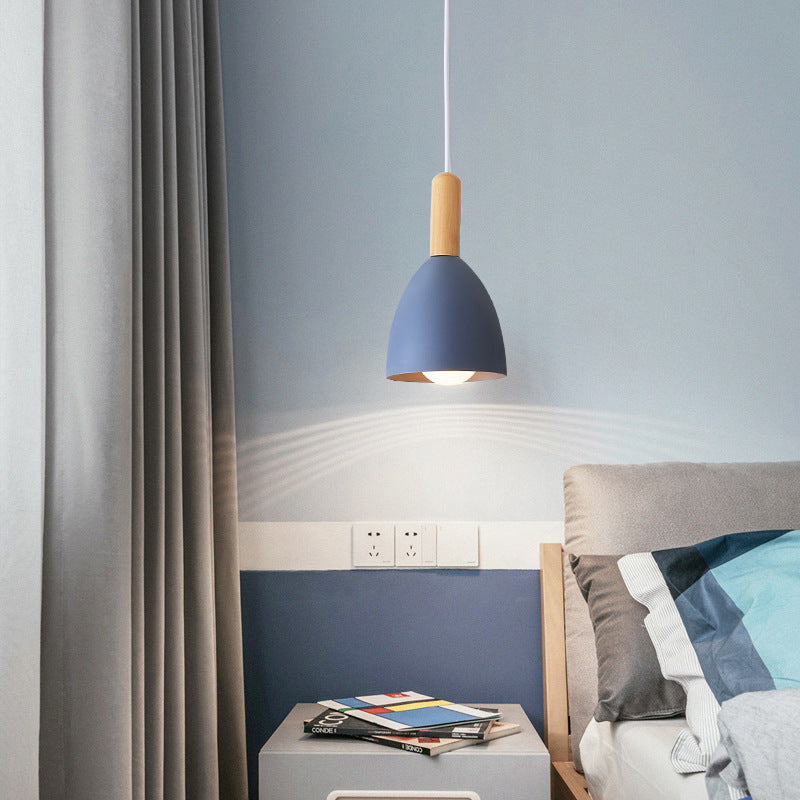 Nordic Minimalist Macaron Solid Color 1/3-light Chandelier