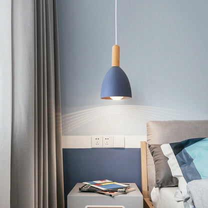 Nordic Minimalist Macaron Solid Color 1/3-light Chandelier